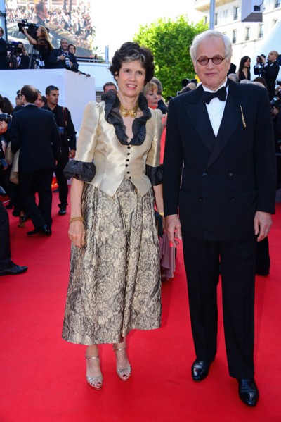 Valérie-Anne Giscard d'Etaing et Bernard Fixot, Festival de Cannes 2014