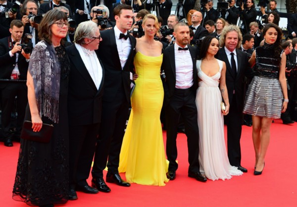 Equipe du film "Mad Max", Festival de Cannes 2015