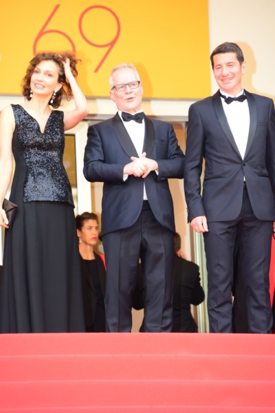 Thierry Frémaux and Audrey Azoulay, 2016 Cannes Film Festival