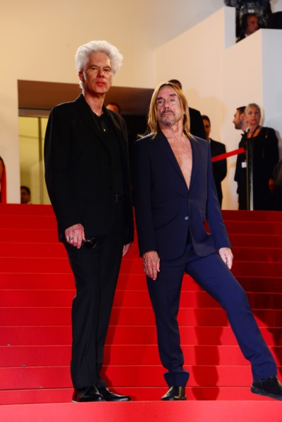 Jim Jarmusch and Iggy Pop, 2016 Cannes Film Festival