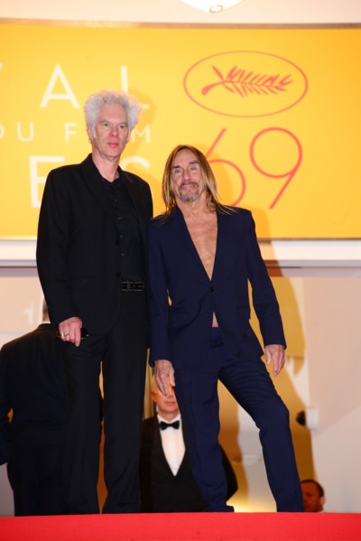 Jim Jarmusch and Iggy Pop, 2016 Cannes Film Festival
