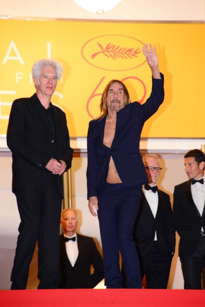 Jim Jarmusch and Iggy Pop, 2016 Cannes Film Festival