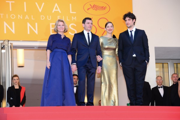 Crew of the film 'Mal de pierres', 2016 Cannes Film Festival