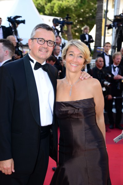 Yves Jégo et sa femme Ann-Katrin, Festival de Cannes 2016
