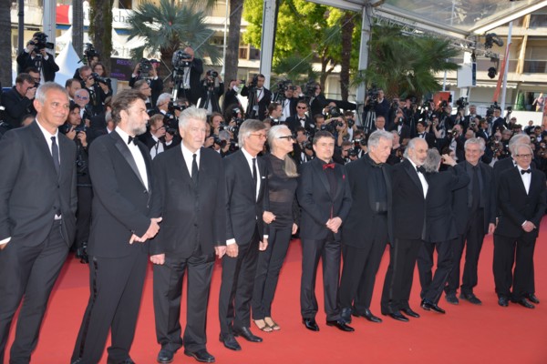 Arriving on the red carpet for the 70th Cannes Film Festival celebrations