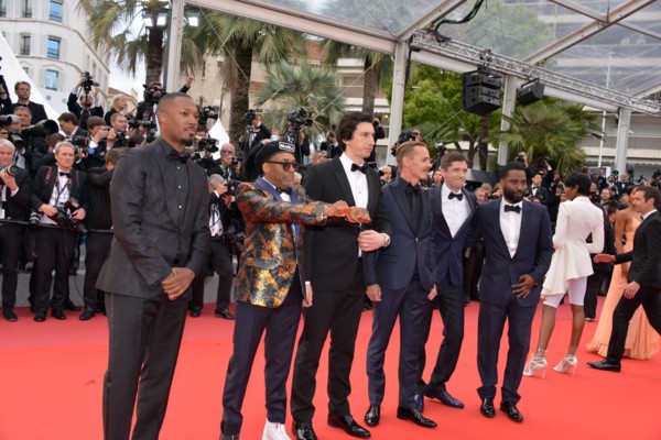 Crew of the film 'BlacKkKlansman', 2018 Cannes Film Festival