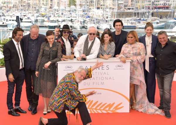 Crew of the film 'The Man Who Killed Don Quixote', 2018 Cannes Film Festival