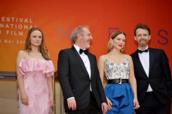 Crew of the film 'Roubaix, une lumière'