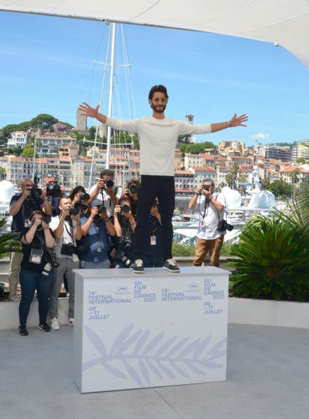 Photocall of the film 'OSS 117 : Alerte Rouge en Afrique Noire', 2021 Cannes Film Festival