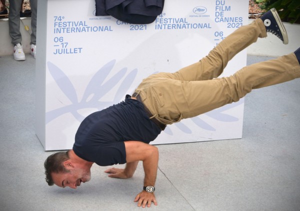 Photocall of the film 'OSS 117 : Alerte Rouge en Afrique Noire', 2021 Cannes Film Festival