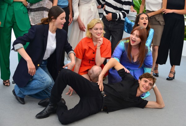 Photocall of the film 'Les amandiers', 2022 Cannes Film Festival
