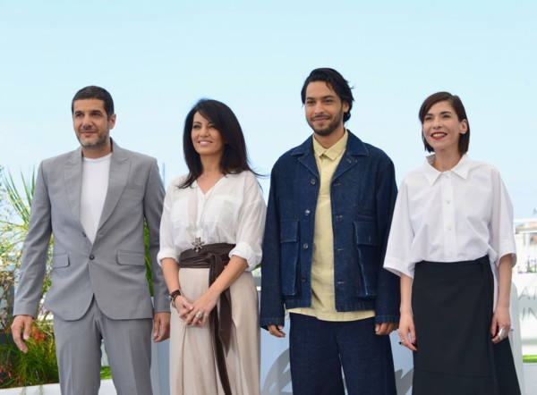 Photocall of the film 'Le bleu du caftan', 2022 Cannes Film Festival