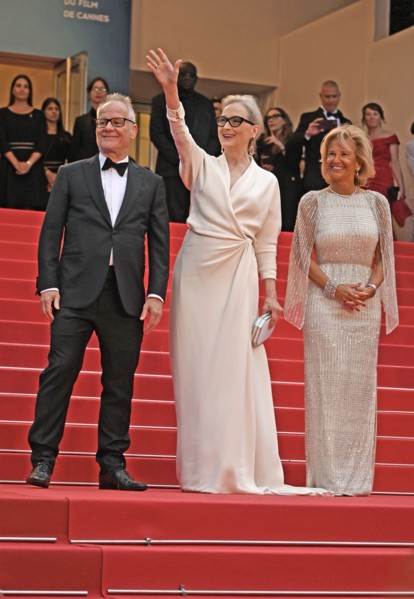 Thierry Frémaux, Meryl Streep, Iris Knobloch