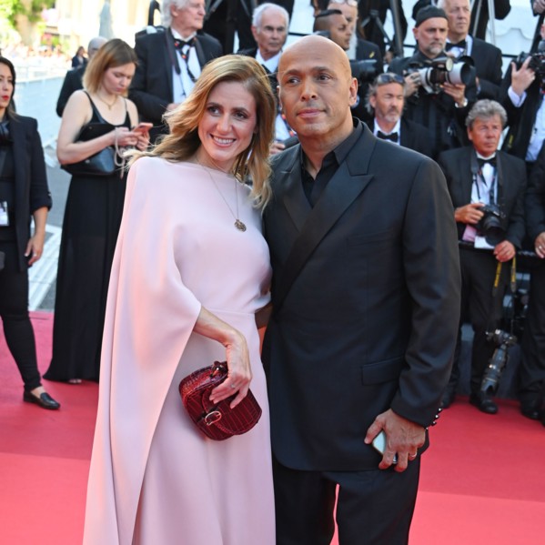 Eric Judor and his wife