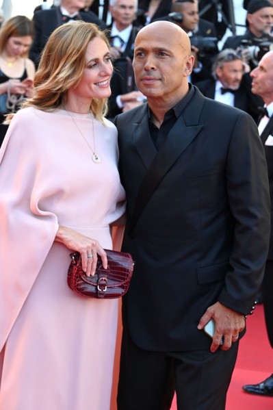 Eric Judor and his wife