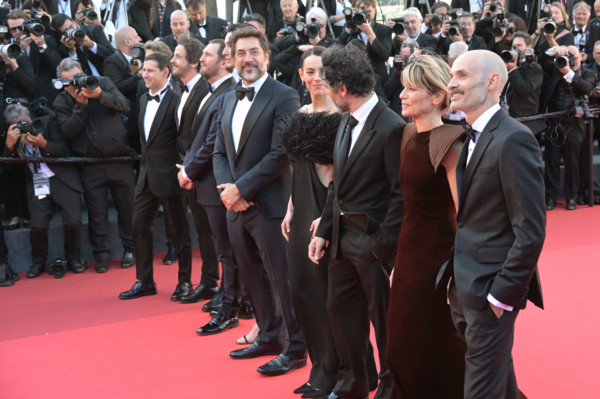 L'équipe du film "L'Être aimé"