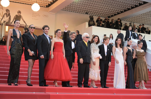 L'équipe du film "Amarga Navidad"