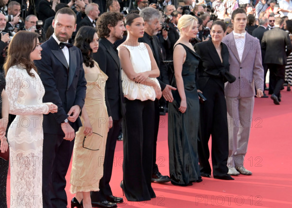 Cast of the film 'Mariage au Goût d'Orange'