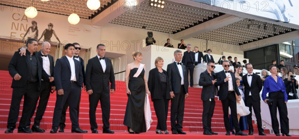L'équipe du film "L'Aventure rêvée"