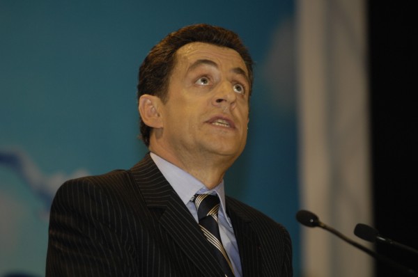 MAISONS-ALFORT LE 03/02/2007_ NICOLAS SARKOZY_PREMIER MEETING DE CAMPAGNE ELECTION PRÉSIDENTIELLE