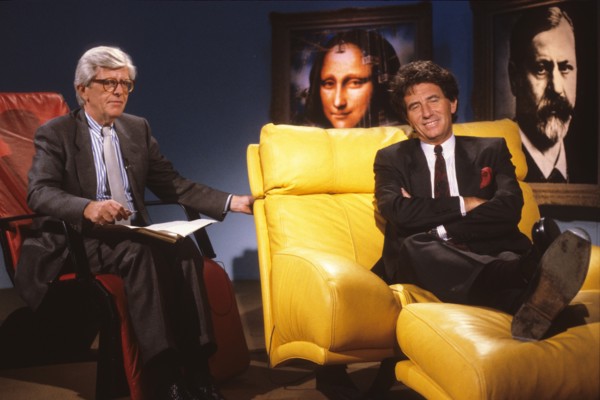 Henry Chapier et Jack Lang