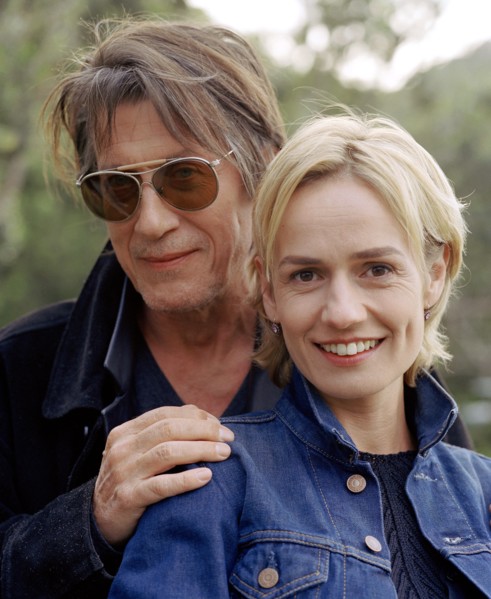Sandrine Bonnaire et Jacques Dutronc