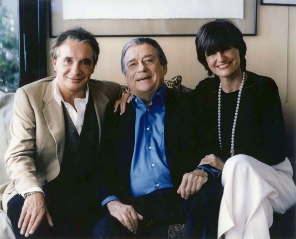 Michel Sardou, François Périer, Anne-Marie Périer-Sardou