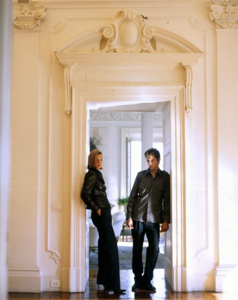 Gaia et Tomaso Trussardi