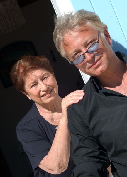 Laurent Boyer et sa mère