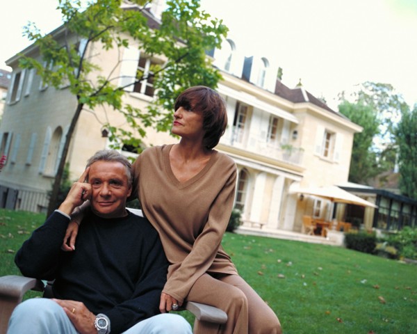 Michel Sardou et Anne-Marie Périer