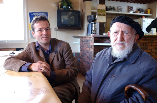 Abbé Pierre et Martin Hirsch