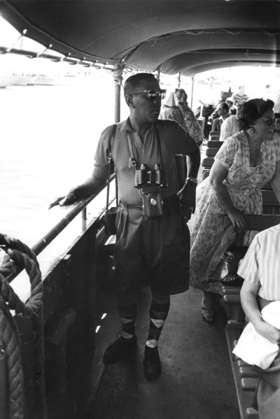Roy Eldridge en route pour visiter les îles de Lerins