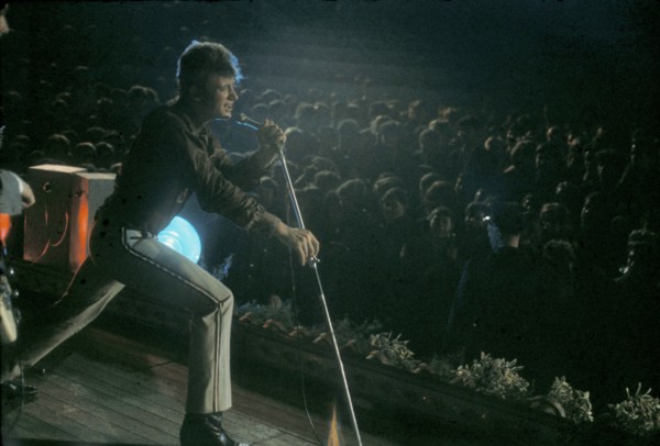 Johnny Hallyday sur scène