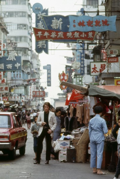 Jacques Dutronc à Hong Kong, 1969