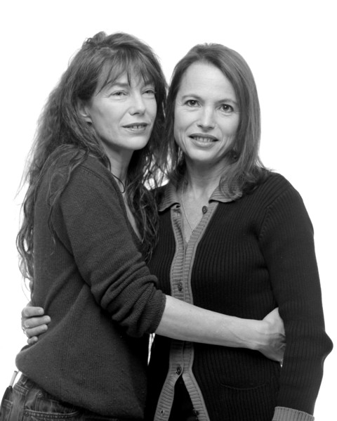 Jane Birkin et Laure Adler