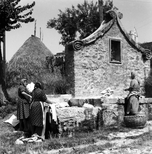 Village près d'Assise, en Italie