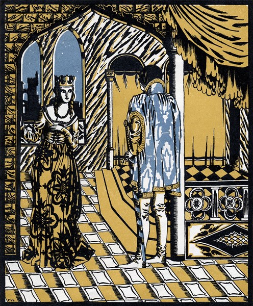 Narbut Georgy (1886-1920), lithographie, 1916