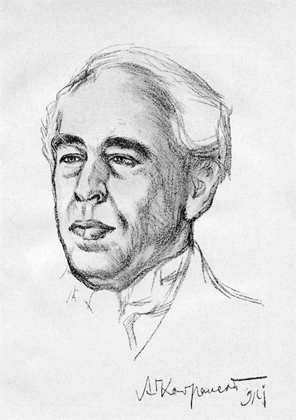 Portrait de Stanislavski Konstantin (1863-1938)