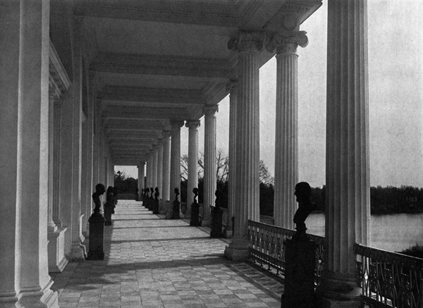 Russia, Tzarskoye Selo (surroundings of St. Petersburg), photograph by N. G. Matveev