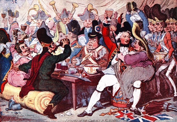 Gilrey, Caricature