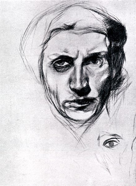 Vrubel, Portrait de l'artiste par lui-même