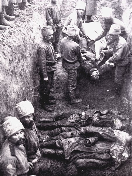 Soldats russes de la 1ère guerre mondiale