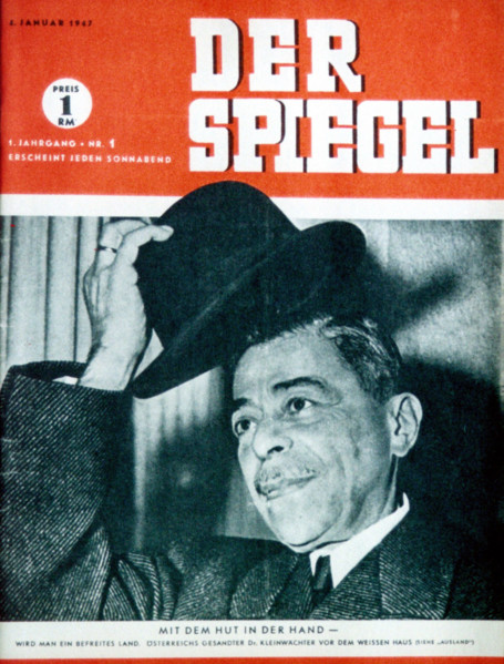Premier numéro de "Der Spiegel"