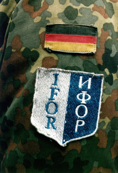 Emblème du contigent allemand de l'IFOR