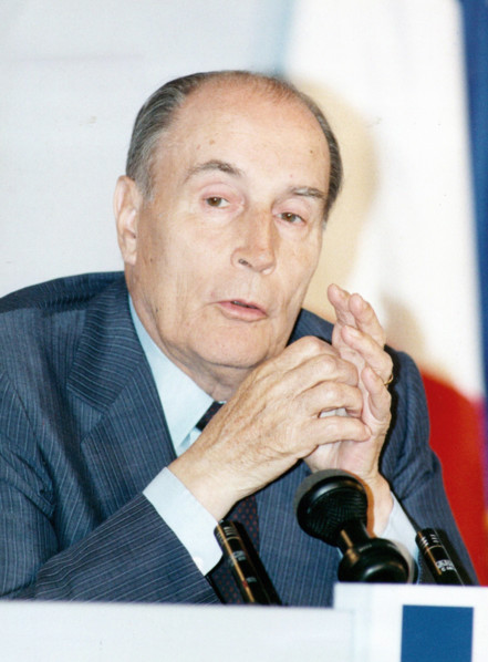 Portrait de Francois Mitterrand
