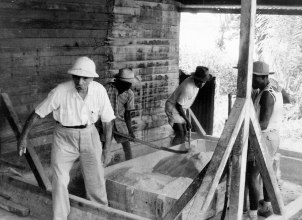 Albert Schweitzer au Gabon, 1960