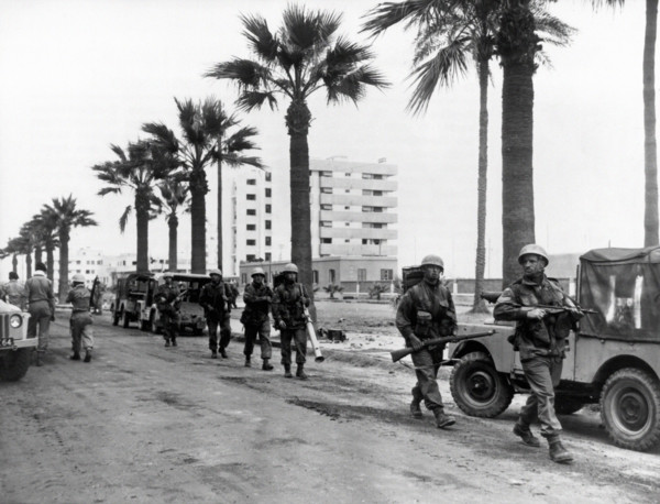 Guerre de Suez, 1956
