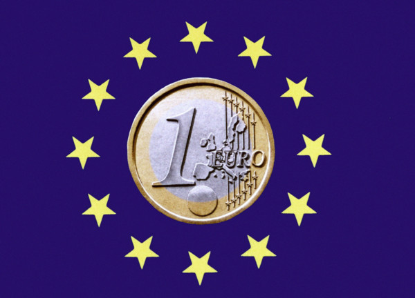 L'Euro sur le drapeau européen