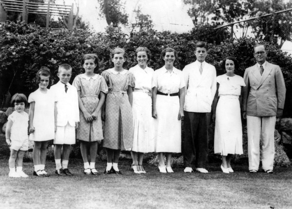 La famille Kennedy -1937