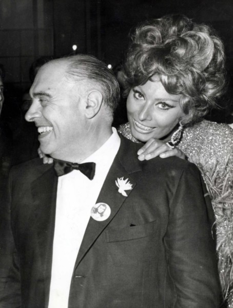 Sophia Loren et Carlo Ponti